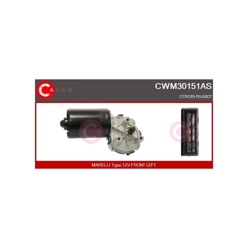 Front windscreen wiper - wiper, motor